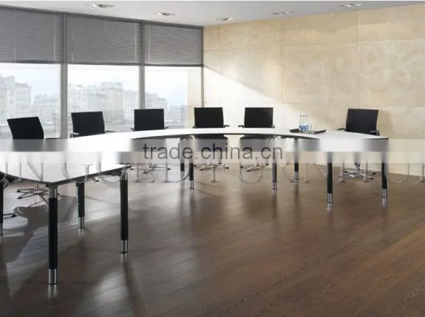 New Fashion Oval Shape Round Wooden Office Conference Table(SZ-MT119-1) photo-3