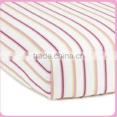 100% Cotton Printed Baby Crib Fitted Sheet photo-2