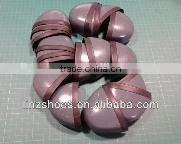 EN12568 Stainless Steel Toe Cap for Safety Shoes With Rubber Strip photo-3