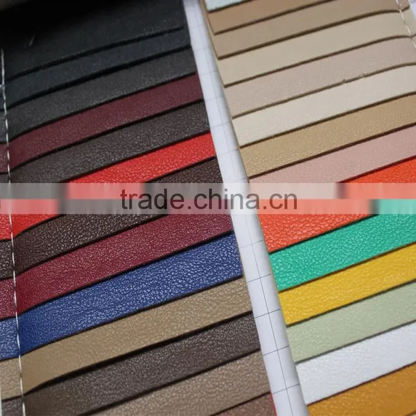 Soft Hand Feelings ,small Lychee Pattern Pvc Material Synthetic Leather for Car ,sofa ,and Lady Bags photo-2