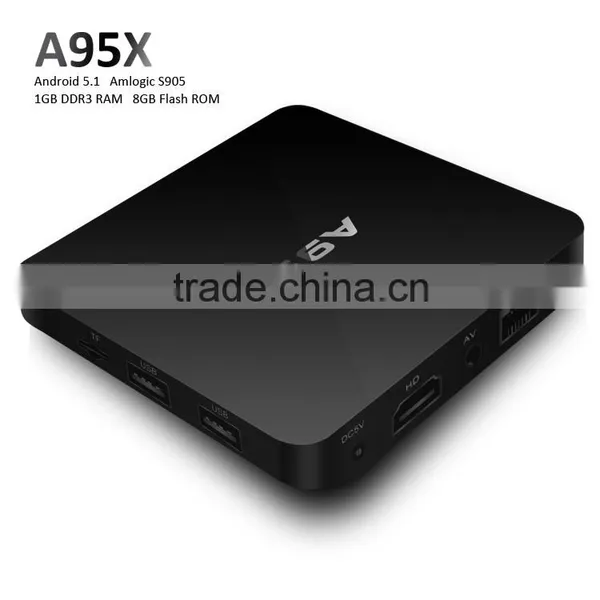 A95X New Private Mould Tooling Amlogic S905 Android 5.1 Box With Shortcuts Function Remote Control photo-2