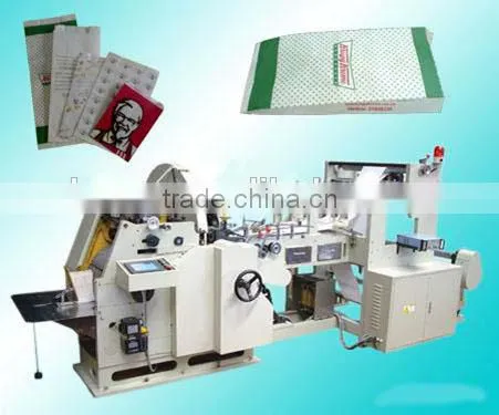 Full Automatic V-bottom Kraft Paper Bag Making Machine photo-3