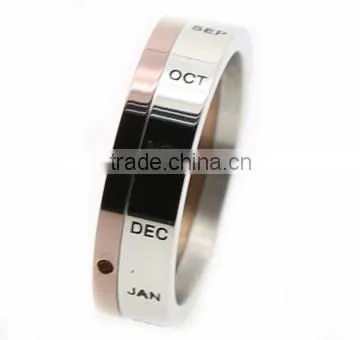 Stainless Steel Anodized Two-in-one Rings SR-2003