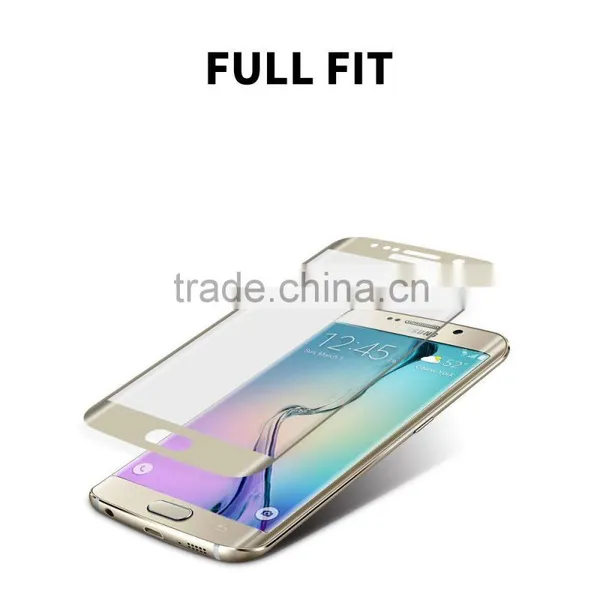 Keno New Arrivel 2.5D Curved Edge Tempered Glass Screen Protector for Samsung Galaxy S6 Edge Plus photo-5