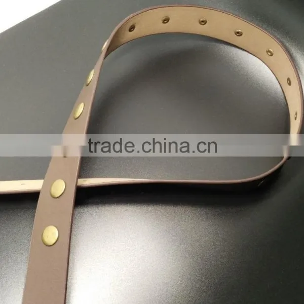 RHINESTONE BUCKLE Fake Leather Customized Style photo-3