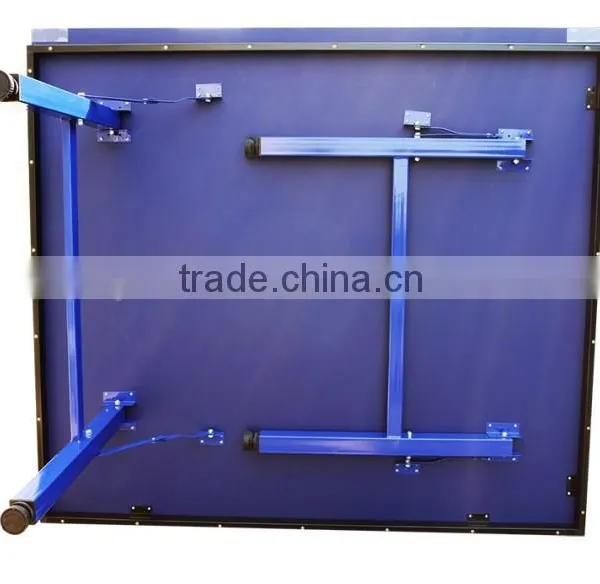 Single Fold Portable Movable Table Tennis Table photo-3