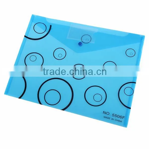 2015 Wholesale Stationery New Fashion A4 Pocket Folder, File Cover, Clear Plastic Pockets photo-3