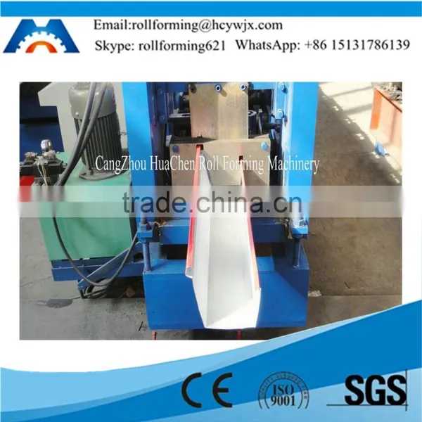 Sheet Metal Folding Machine Making Gutter photo-2