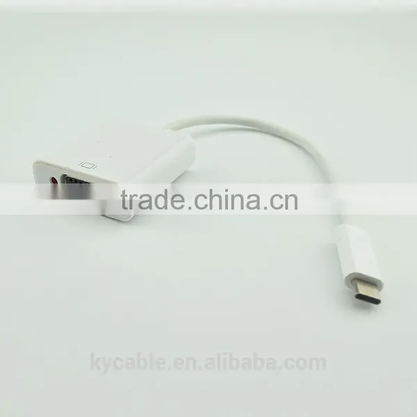 High Quality Usb Tpye-c Cable C-type Usb to Vga Adapter for Camera photo-5