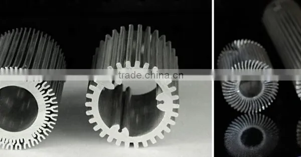 6000 Series Aluminum Heat Sink Bar Profile for Led Cap photo-3