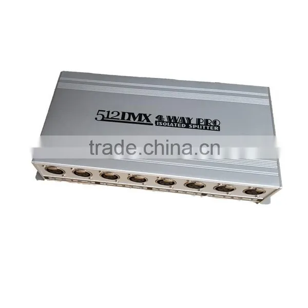 Stage Equipment 4way DMX512 Signal Amplifier / Wireless DMX512 Amplifier Distributor / 4 ROAD DMX512 Signal Amplifier photo-3