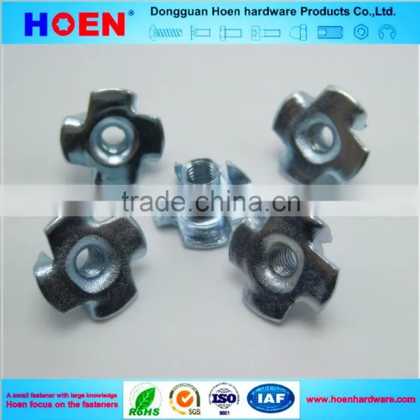 DIN1624 Four Prongs Tee Nuts