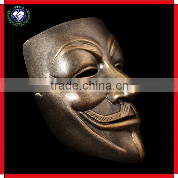Souvenir Gifts Resin Bronze Custom Vendetta V Mask photo-3