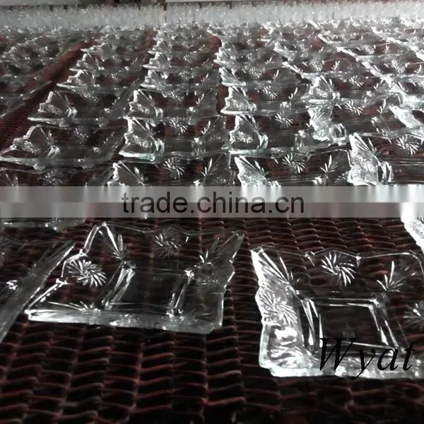 Unique Beautiful Flower Shape Glass Soap Dish for Bathroom Glass Dish Maker photo-3