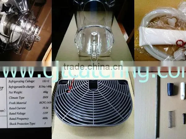 CJT Hot Sale With 2 Bowls or 3 Bowls Slush Machine photo-4