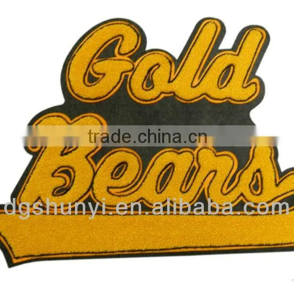 Larger Embroidered Garment Jacket Labels