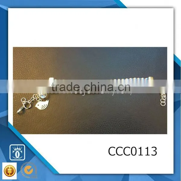 Christmas Items Wholesale Bird Pendant Silver Bracelet Colombian Jewelry