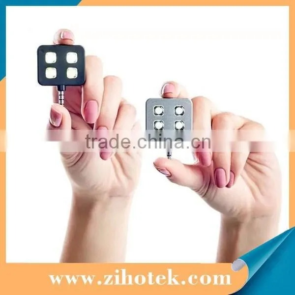 For Iphone 6 Samung IBLAZR Flashing Mini Led Video Light Enhan Mini Portable Led Flash Light , Selfie Flash Led