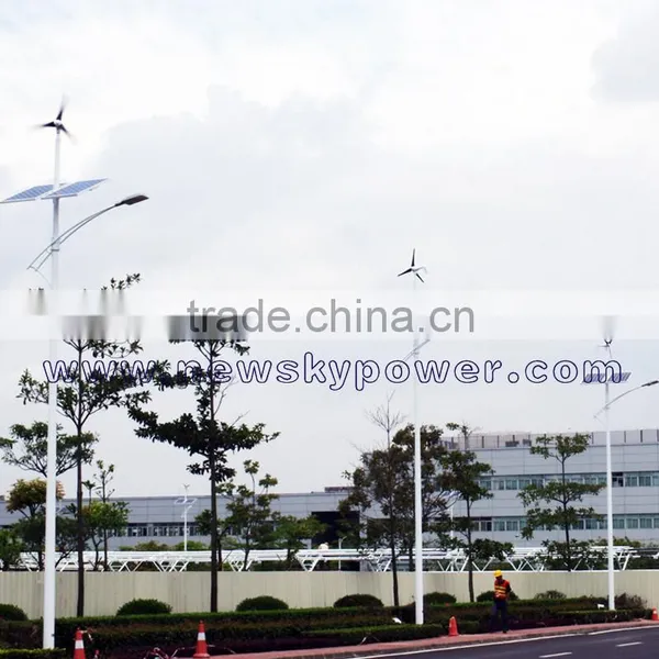 China Factory Wind Solar Hybrid Street Lights Hybrid Wind and Solar Street Lights photo-5
