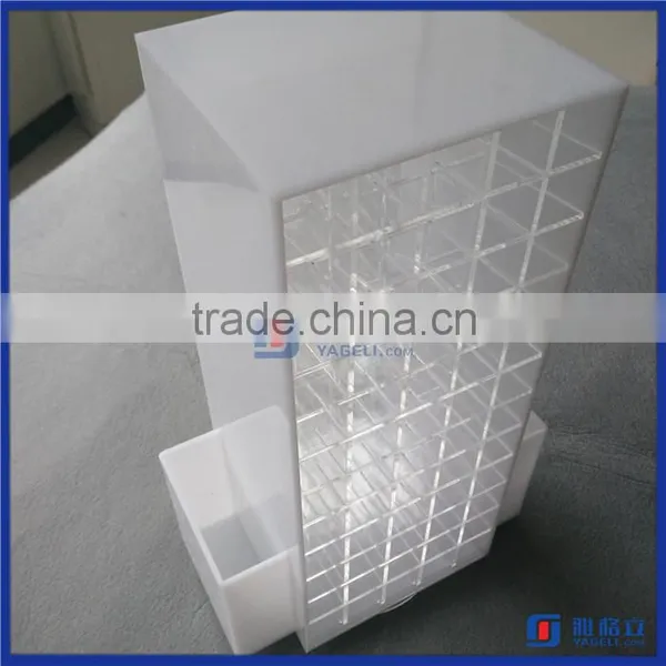 Yageli Since 1999 China Manufacturer Different Styles Rotating Acrylic Lipstick Holder Spinning Lipstick Tower Quality Choice photo-2