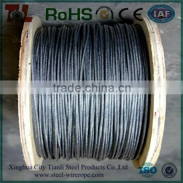 Good Quality 6x19S+IWRC Ungalvanized Steel Wire Rope photo-4
