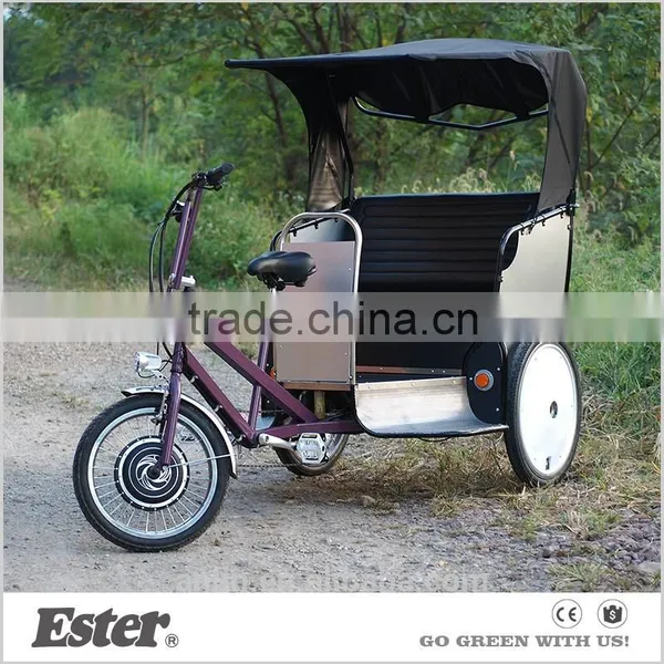 Classic ESTER Electric Passenger Pedicab With 8 FUN Motor