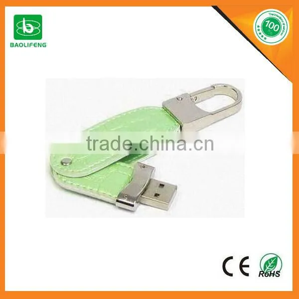 Free Sample Electronics Novelties Goods From China Key Chain Usb Flash Drive Leather