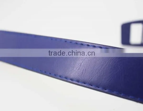 HOT 1 Inch Fashion PU Leather Belt Dress for Women With Blue Leather in Yiwu photo-6