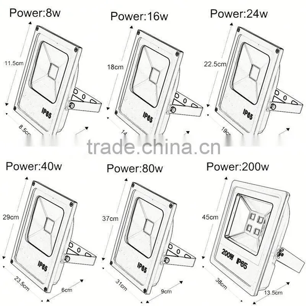 2014 New High Quality Product IP33 CE ROHS 50w Led Flood Lights Fixture photo-3