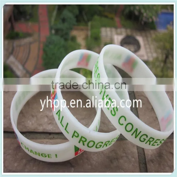 Custom Design Logo Silicone Wristband for Party photo-2
