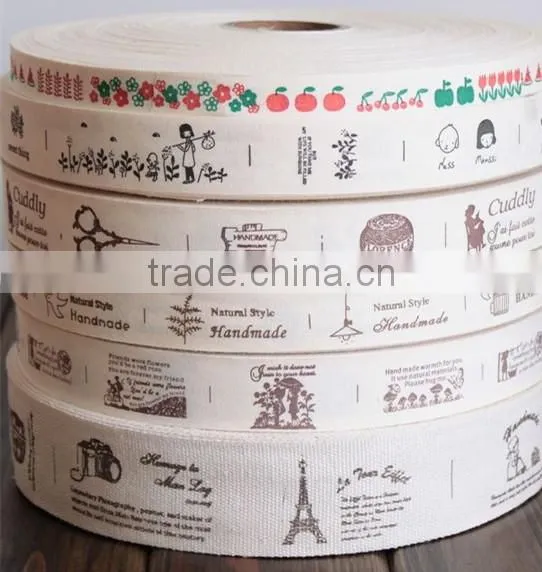 100% Cotton Printed Cotton Ribbon photo-2