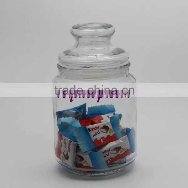 Glass Candy Jar