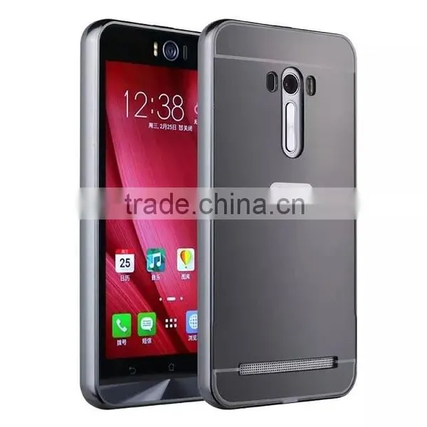 Hot Sale For Asus Zenfone 5 ZE551ML ZE500KL ZE550KL ZD551KL Aluminum Alloy Frame Mirror Acrylic Plastic Back Cover Case photo-4