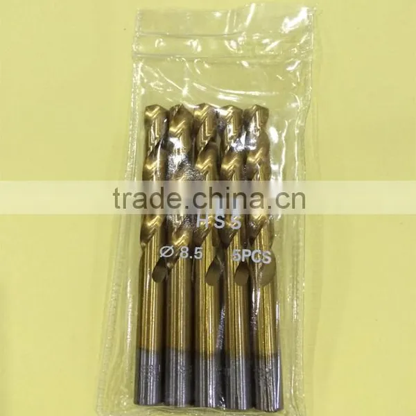 DIN338 Titanium Nitride Coating Metal Twist Drill Bits photo-3