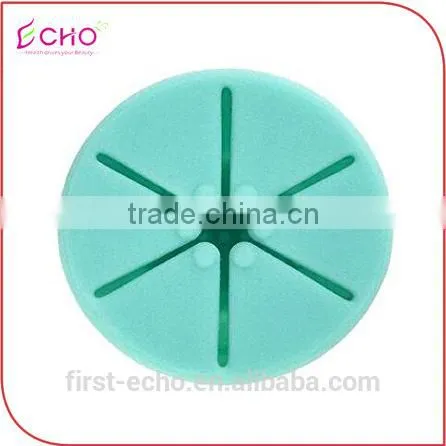 Soft Flexible Silicone Gel Wearable Nail Polish Varnish Bottle Holder Ring for Female Women Girls photo-2