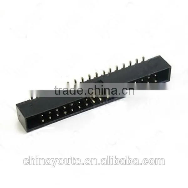 2.54mm Right Angel Box Header Connector