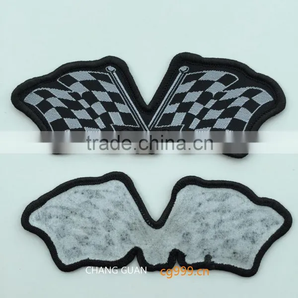 The Flag Iron on Clothing Woven Labels photo-2