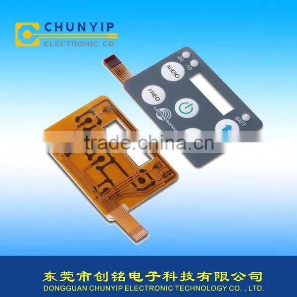 LED Membrane Switch Keypad With Flexible Printed Circuit From China Supplier