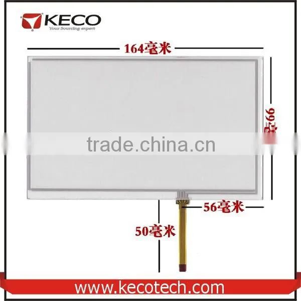 7" 7.0" Inch Compatible 4 Wire Resistive 164*99 164mm*99mm AT070TN93 Touch Glass Digitizer Screen