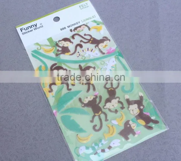 OEM Felt Sticker,felt Sticker for Home Decoration ,custom Felt Sticker Christmas photo-5