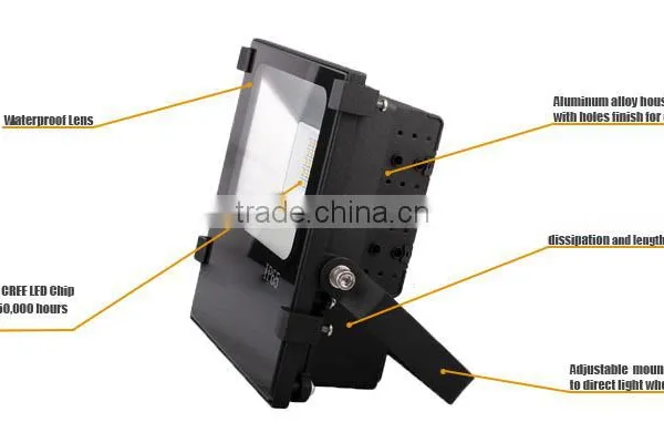 TUV GS UL DLC Led Outdoor Lighting Fixture Floodlight 10w 20w 30w 50w 70w 100w 150w 240w 320w Led Flood Light photo-3
