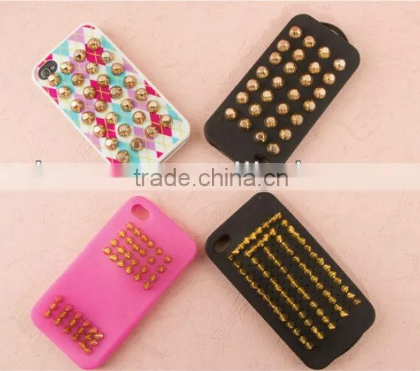 Hot! DIY Custom Various Stud Mobile Phone Case
