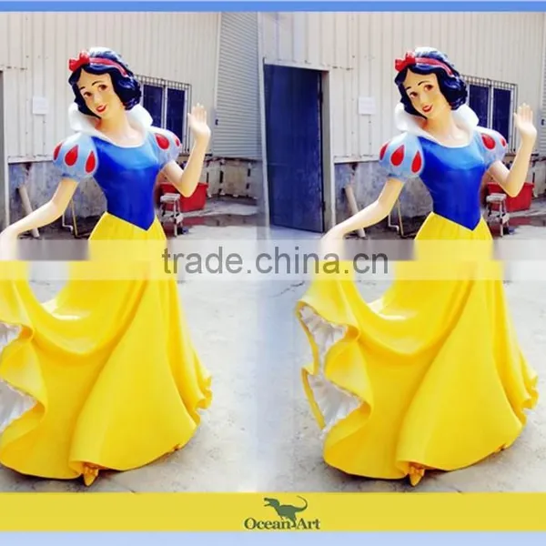 Manufacturer Fiberglass Princess Statue photo-3