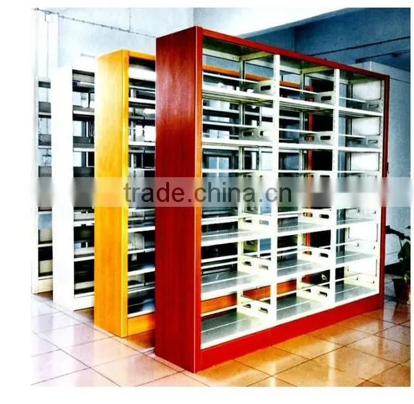 High Quality Steel Library Exhibition Book Shelf photo-2