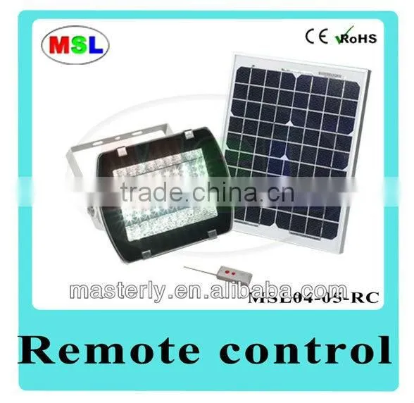 Solar led Outdoor Light with Digital Remote control and timer