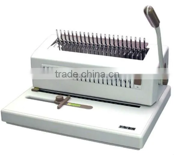 LQ-CB1 plastic comb rings binding machine