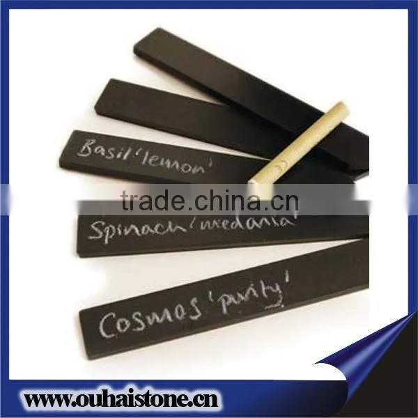 Newest Natural Black Art Crafts Slate Stone Modern Memo Board photo-3
