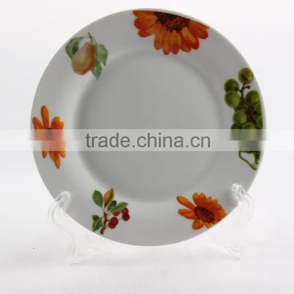Hotel and Restaurant Super White Modern Porcelain Wholesale Plates photo-4
