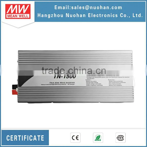 Mean Well UL CE CB TUV 230vac 1500w Pure Sine Wave Inverter With Solar Charger 1500w Inverter photo-2