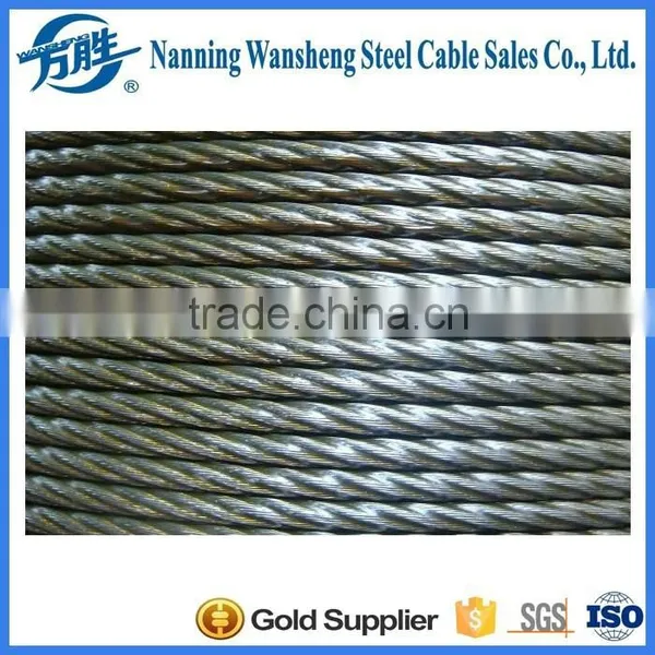 General Purposed Galvanizing/Bright Steel Wire Ropes